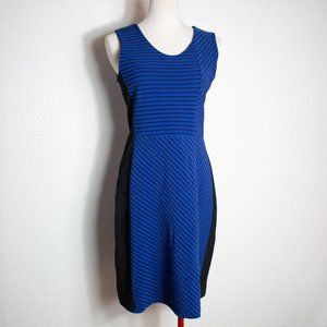 Halogen Black & Blue Dress Size Small